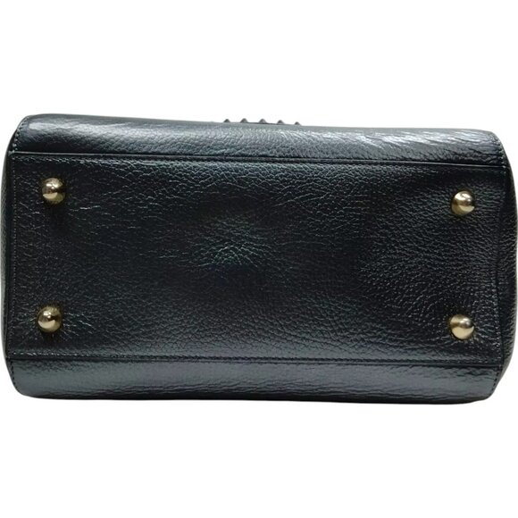 689323BA (X4) Valentino Garavani Hand Bag Gray Leather - Picture 4 of 9